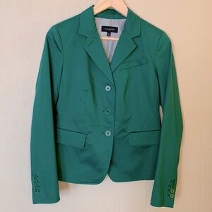 Talbots Green Blazer Jacket 6